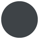 medium black circle