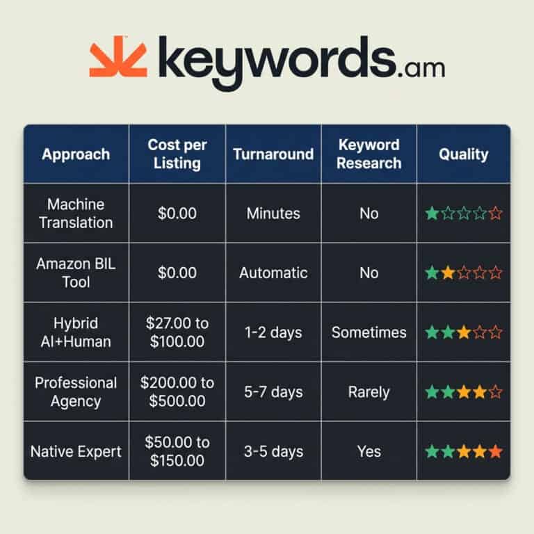 Keywords.am amazon seller tools for aggregators cost comparison enterprise vs individual pricing