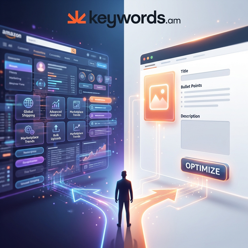 All-in-one Amazon listing optimization tools vs specialized listing tools comparison