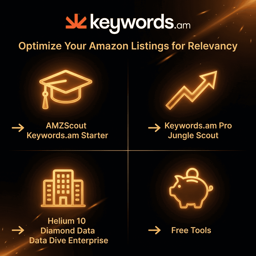 Best amazon keyword research tool for beginners agencies and enterprise sellers category guide
