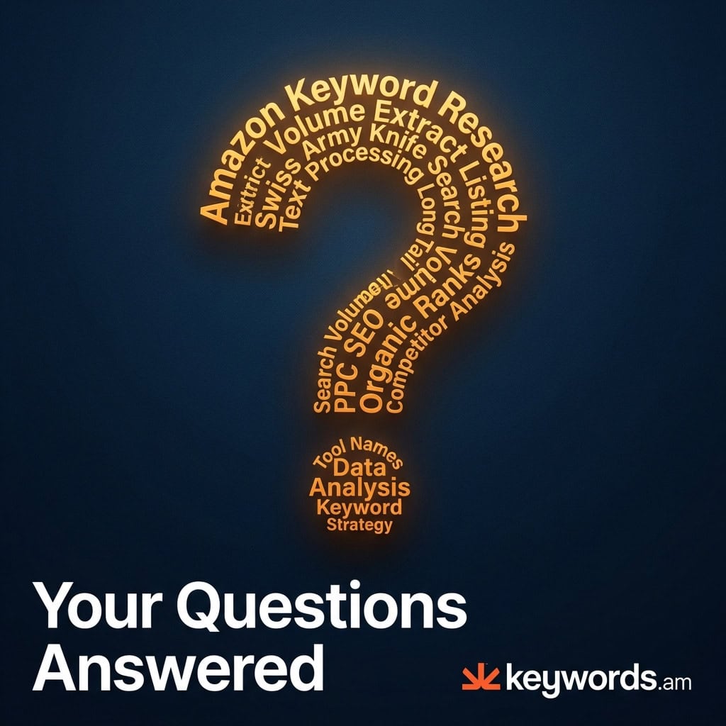 Frequently asked questions about best amazon keyword research tool 2026