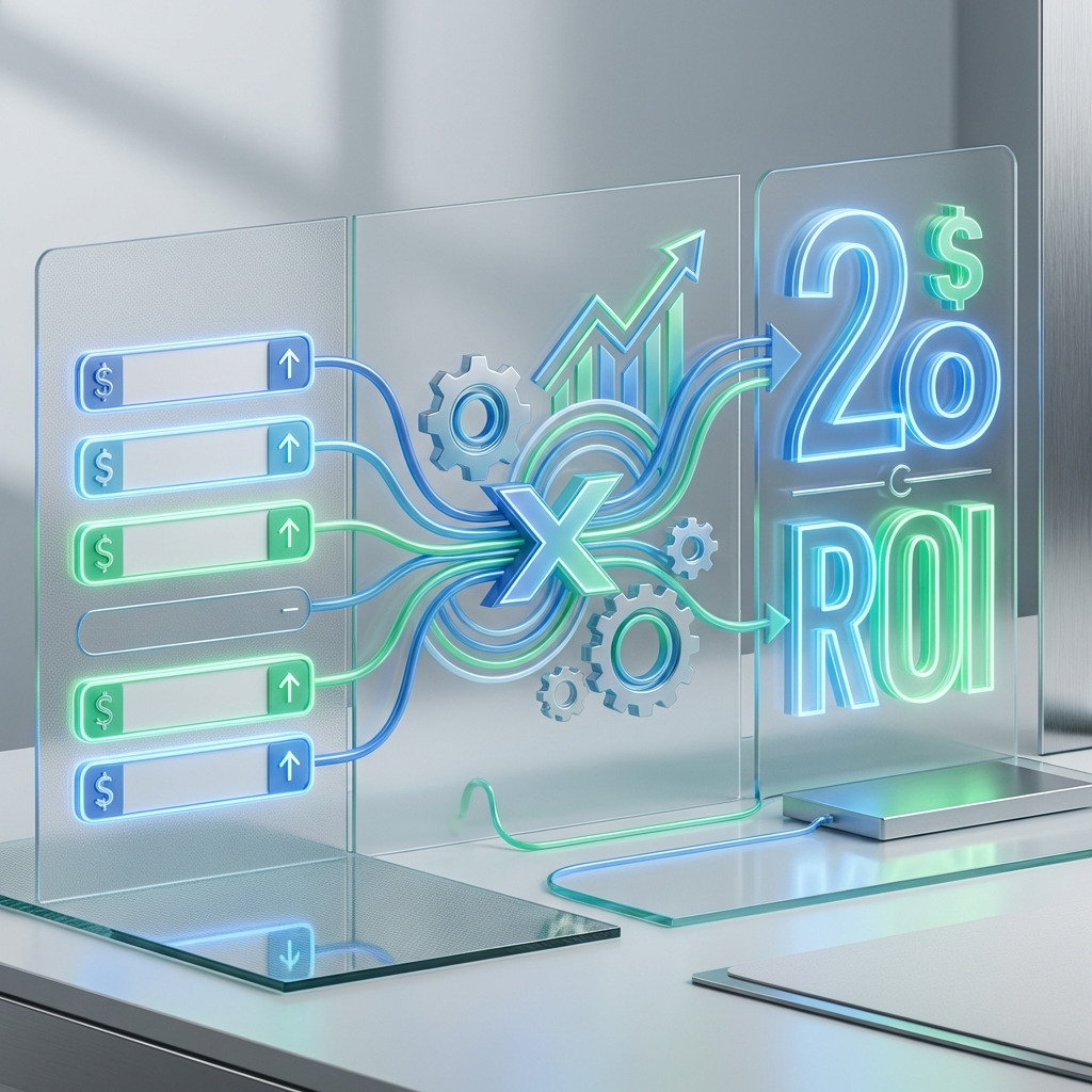 Keywords.am amazon listing software agencies ROI calculator showing time and cost savings