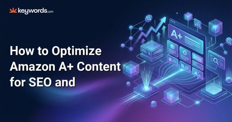 Amazon A Plus Content Optimization Cover