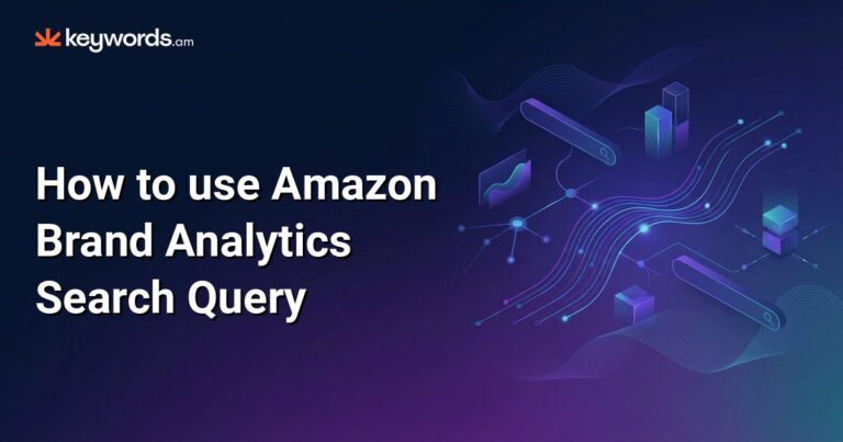Amazon Brand Analytics Search Query Performance Cover