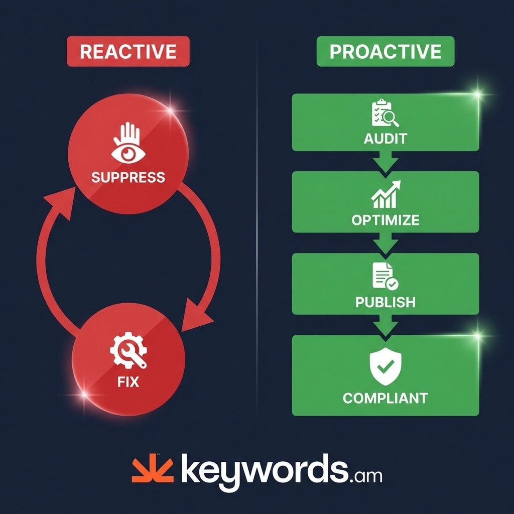 Keywords.am prevent amazon listing suppression
