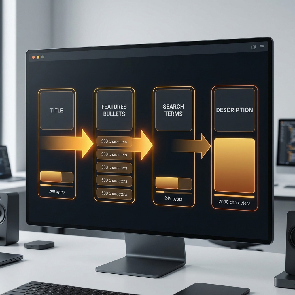Keywords. Am tfsd framework amazon listing optimization byte allocation breakdown