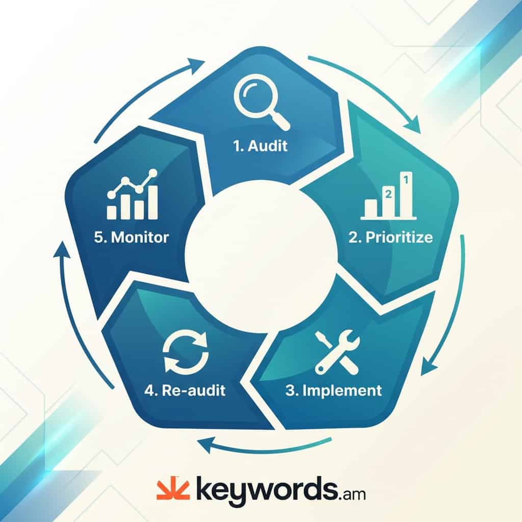 Keywords. Am amazon listing audit workflow from analysis to implementation and monitoring