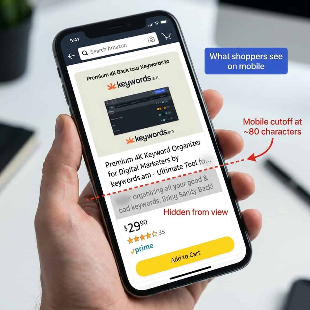 Keywords. Am mobile title truncation display amazon character limit Keywords. Am mobile title truncation display amazon character limit